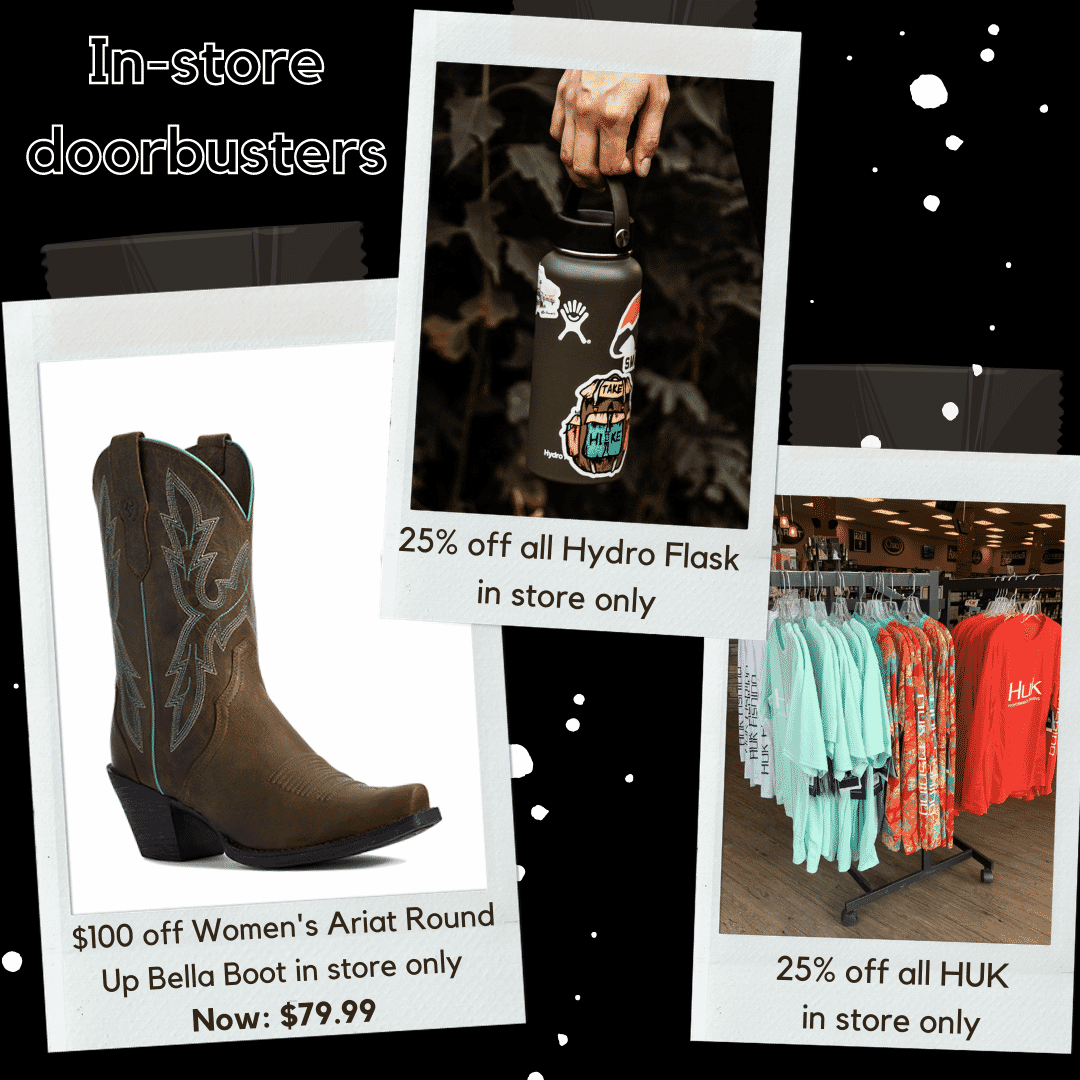 Ariat black hot sale friday